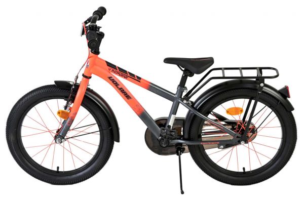 Volare Thombike Kinderfiets - Jongens - 18 inch - Oranje Grijs