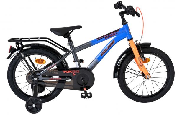 Volare Thombike Kinderfiets - Jongens - 16 inch - Blauw/Oranje