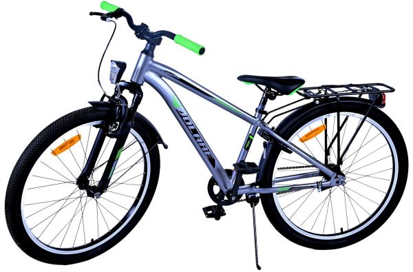 Volare Cross Kinderfiets - Jongens - 24 inch - donker Grijs Volare Cross Kinderfiets - Jongens - 24 inch - donker Grijs
