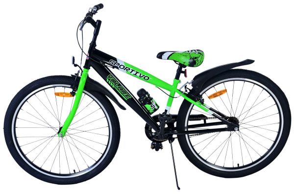 Volare Sportivo Kinderfiets - Jongens - 26 inch - Groen - Twee Handremmen