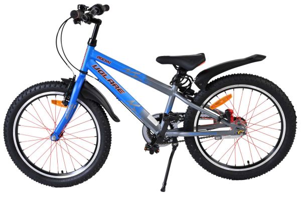 Volare Rocky Kinderfiets - 20 inch - 3 speed - Blauw/Grijs