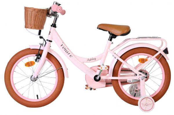 Volare Ashley Kinderfiets - Meisjes - 16 inch - Roze