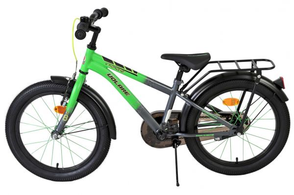 Volare Thombike Kinderfiets - Jongens - 18 inch - Groen Grijs