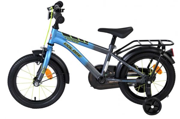 Volare Thombike Kinderfiets - Jongens - 14 inch - Blauw Grijs