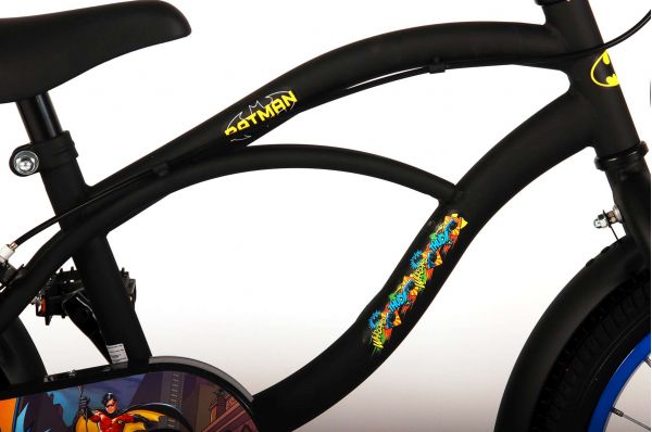 Batman Kinderfiets - Jongens - 16 inch - Zwart - 2 handremmen