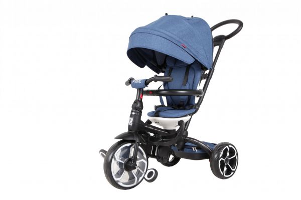 Qplay Driewieler Prime 4 in 1 - Jongens en Meisjes - Blauw