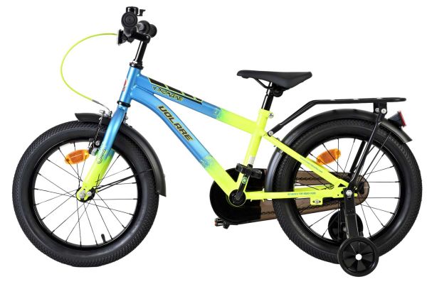 Volare Thombike Kinderfiets - Jongens - 16 inch - Blauw Geel