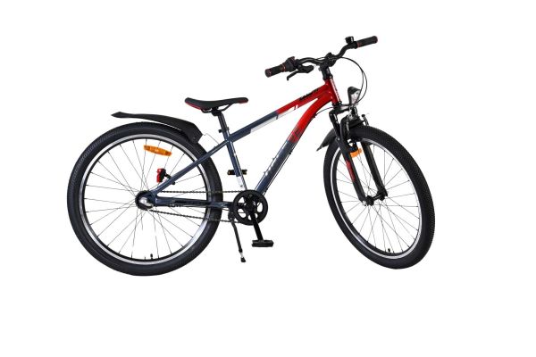 Volare XC Race Kinderfiets - 24 inch - Rood Grijs - Shimano Nexus 3