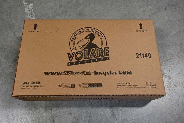 Volare Excellent Kinderfiets - Meisjes - 14 inch - Wit