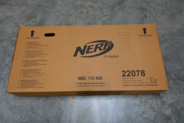 NERF Kinderfiets - Jongens - 20 inch - Satijn Blauw