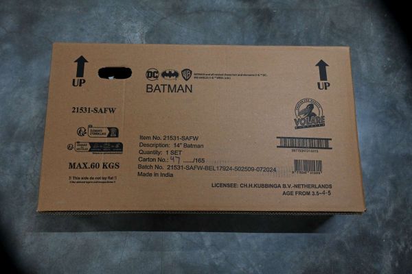 Batman Kinderfiets - Jongens - 14 inch - Zwart - Twee handremmen