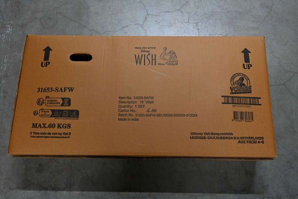 Disney Wish Kinderfiets - Meisjes - 16 inch - Paars - Twee handremmen