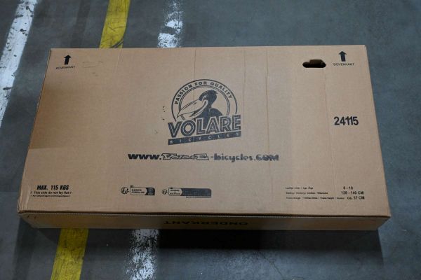 Volare Sportivo Kinderfiets - Jongens - 24 inch - Zwart Groen - Twee Handremmen