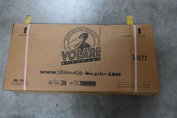 Volare Sportivo Kinderfiets - Jongens - 16 inch - Blauw Zwart - Twee Handremmen