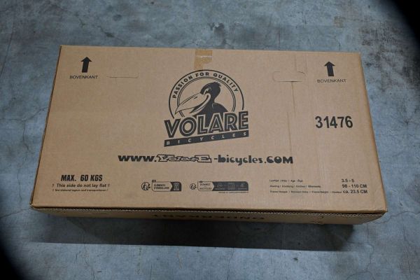 Volare Sportivo Kinderfiets - Jongens - 14 inch - Blauw Zwart