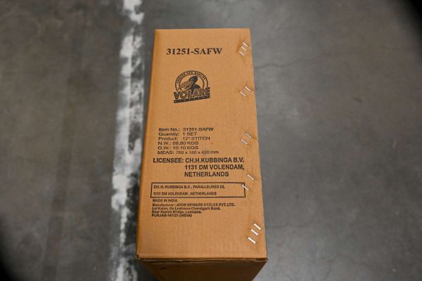 Disney Stitch Kinderfiets - Meisjes - 12 inch - Twee handremmen - Crème Koraal Blauw Disney Stitch Kinderfiets - Meisjes - 12 inch - Twee handremmen - Crème Koraal Blauw