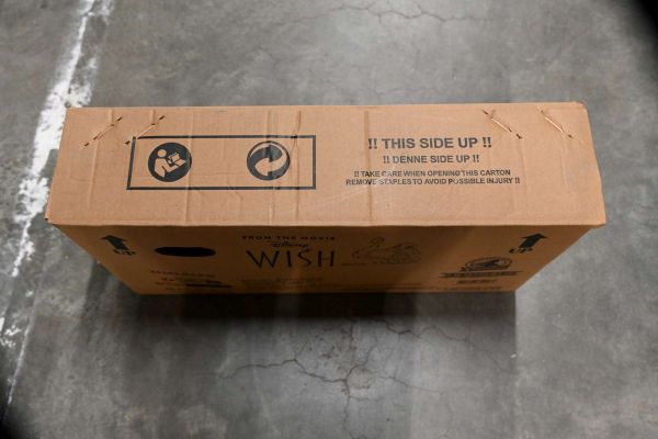 Disney Wish Kinderfiets - Meisjes - 12 inch - Paars - Twee Handremmen