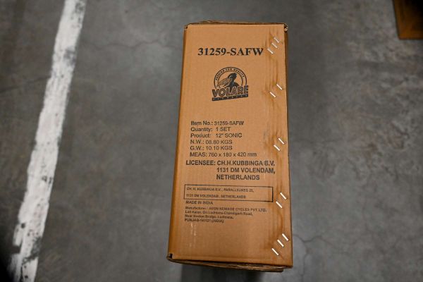 Sonic Prime Kinderfiets - Jongens - 12 inch - Blauw Rood - Twee handremmen Sonic Prime Kinderfiets - Jongens - 12 inch - Blauw Rood - Twee handremmen