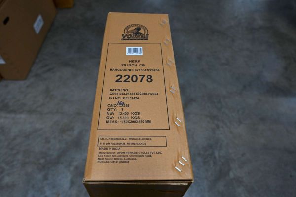 NERF Kinderfiets - Jongens - 20 inch - Satijn Blauw