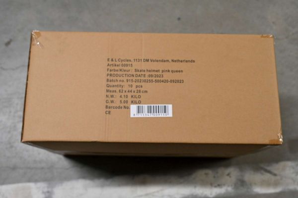 Volare Fiets/Skatehelm - Roze - 55-57 cm