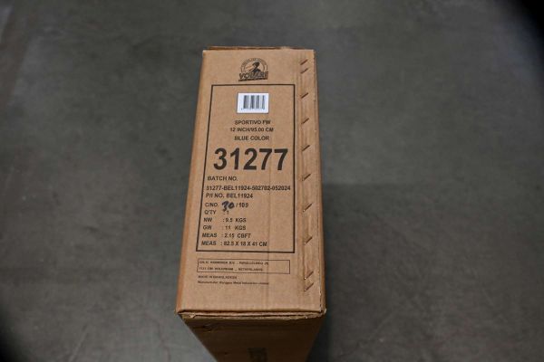 Volare Sportivo Kinderfiets - Jongens - 12 inch - Blauw Zwart - Twee Handremmen