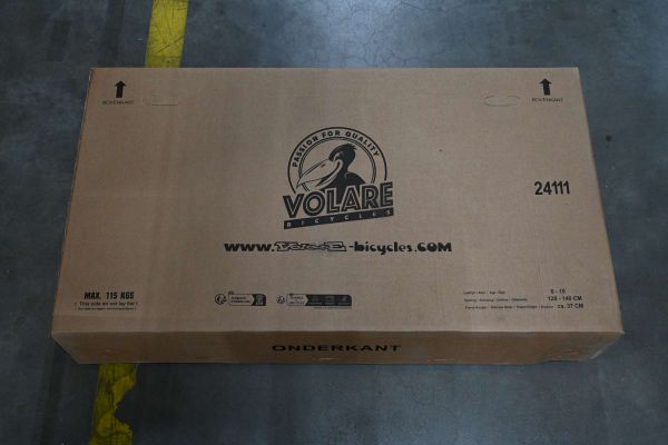 Volare Sportivo Kinderfiets - Jongens - 24 inch - Zwart Blauw - Twee Handremmen