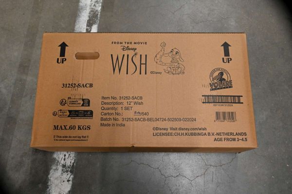 Disney Wish Kinderfiets - Meisjes - 12 inch - Paars