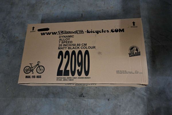 Volare Dynamic Kinderfiets - Jongens - 20 inch - Mat Zwart - 7 Versnellingen - Prime Collection