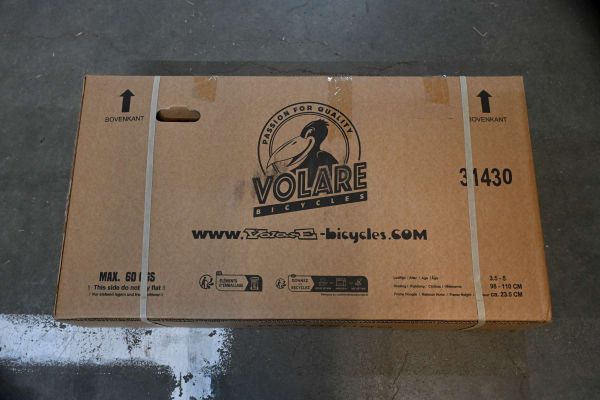 Volare Ashley Kinderfiets - Meisjes - 14 inch - Wit