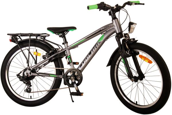 Volare Cross Kinderfiets - Jongens - 20 inch - Grijs - 6 versnellingen Volare Cross Kinderfiets - Jongens - 20 inch - Grijs - 6 versnellingen