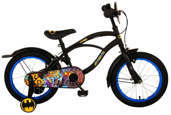 Batman Kinderfiets - Jongens - 16 inch - Zwart - 2 handremmen