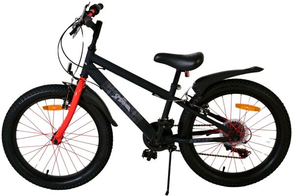 Spider-Man - Kinderfiets - Jongens - 20 inch - Mat Zwart - 2 Handremmen Spider-Man - Kinderfiets - Jongens - 20 inch - Mat Zwart - 2 Handremmen