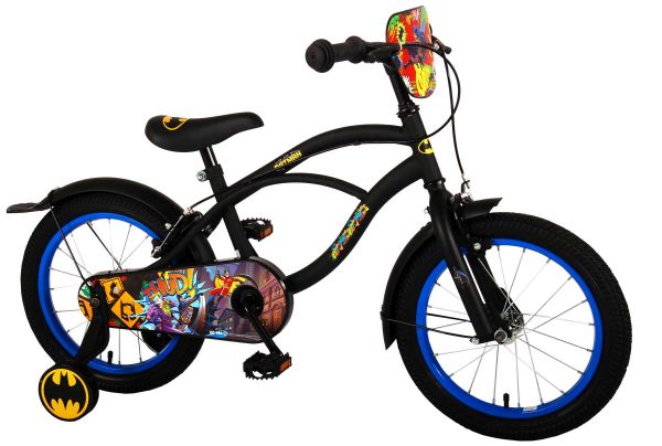 Batman Kinderfiets - Jongens - 16 inch - Zwart - 2 handremmen