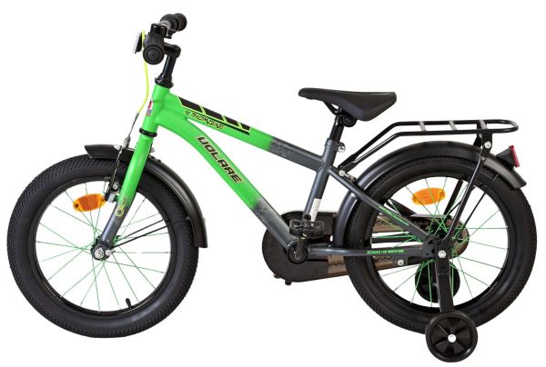Volare Thombike Kinderfiets - Jongens - 16 inch - Groen Grijs