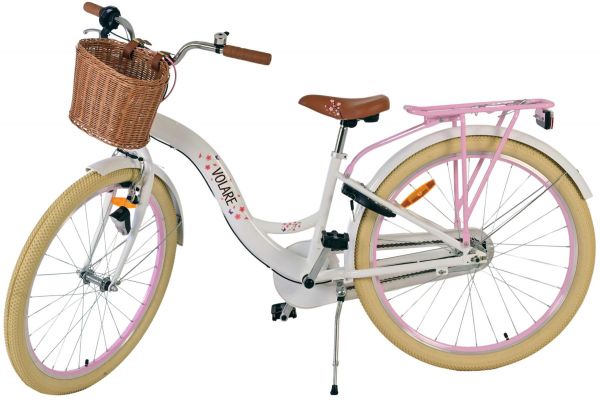 Volare Blossom Kinderfiets - Meisjes - 26 inch - Wit - Nexus 3 versnellingen