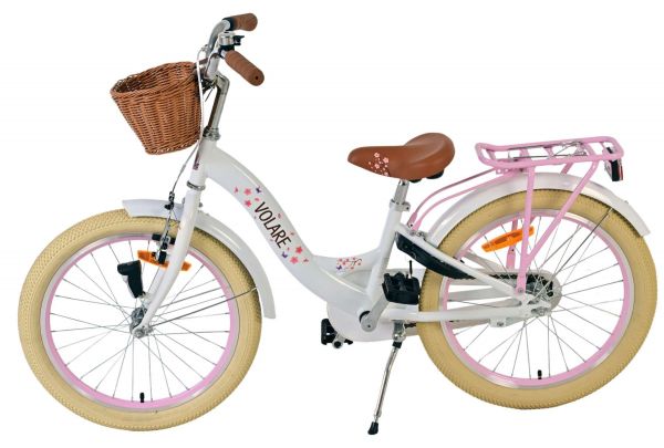 Volare Blossom Kinderfiets - Meisjes - 20 inch - Wit