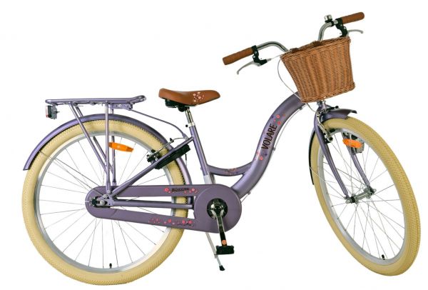 Volare Blossom Kinderfiets - Meisjes - 26 inch - Paars - Twee handremmen