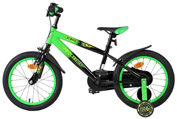 Volare Strike Kinderfiets - Jongens - 16 inch - Groen
