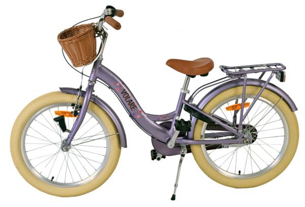 Volare Blossom Kinderfiets - Meisjes - 20 inch - Paars - Nexus 3
