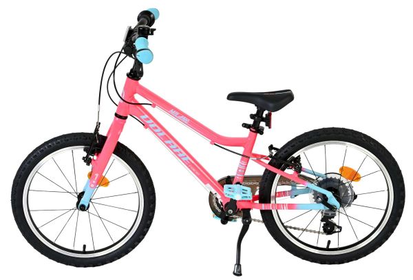 Volare Milano Kinderfiets - Meisjes - 18 inch - Roze - 6 versnellingen