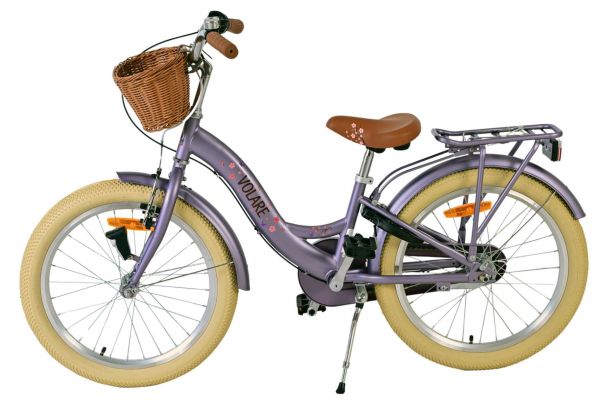 Volare Blossom Kinderfiets - Meisjes - 20 inch - Paars - Nexus 3 versnellingen