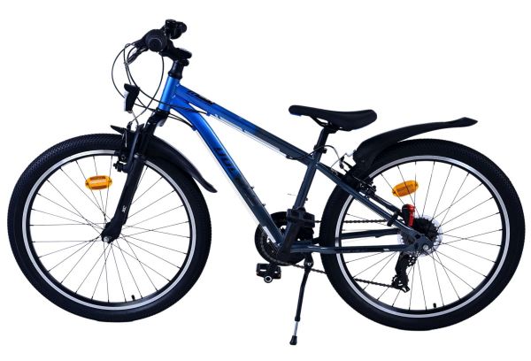 Volare XC Race Kinderfiets - 24 inch - Blauw Grijs - 21 versnellingen