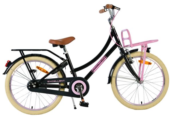 Volare Excellent Kinderfiets - Meisjes - 20 inch - Zwart