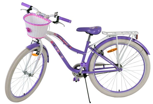 Volare Lovely Kinderfiets - Meisjes - 26 inch - Paars - Twee handremmen