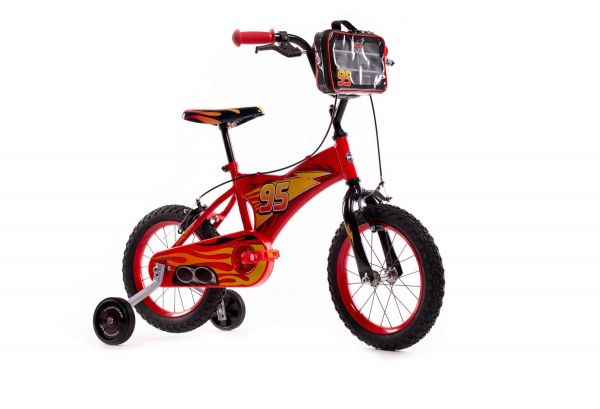 Disney Cars Kinderfiets - Jongens - 14 inch - Rood - Twee handremmen