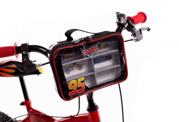 Disney Cars Kinderfiets - Jongens - 14 inch - Rood - Twee handremmen