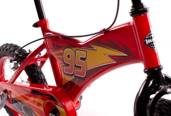 Disney Cars Kinderfiets - Jongens - 14 inch - Rood - Twee handremmen
