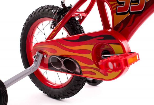 Disney Cars Kinderfiets - Jongens - 14 inch - Rood - Twee handremmen