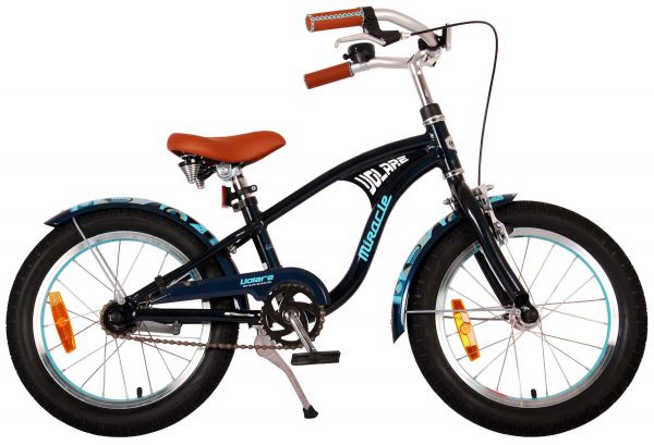 Volare Miracle Cruiser Kinderfiets - Jongens - 16 inch - Mat Blauw - Prime Collection