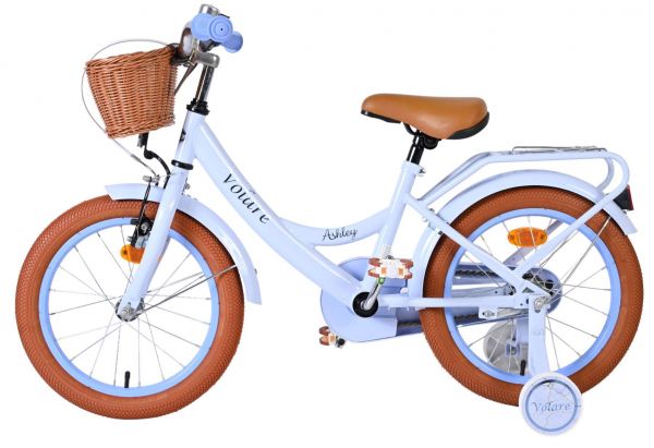 Volare Ashley Kinderfiets - Meisjes - 16 inch - Pastel Blauw